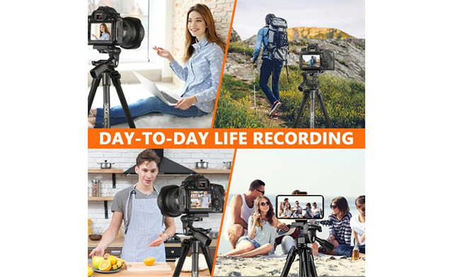 Image of $20.95 for a Camera and Phone 55-Inch Tripod (a $59.99 Value)