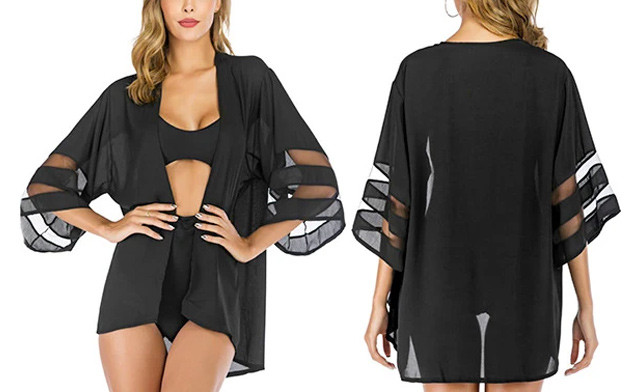 Image of $24.95 for a Kimono Cardigan (a $64.99 Value)