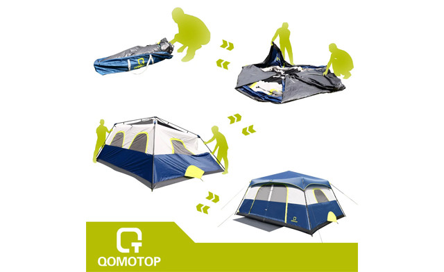 Image of $119.95 for a 6-Person Instant Camping Tent (a $229.99 Value)