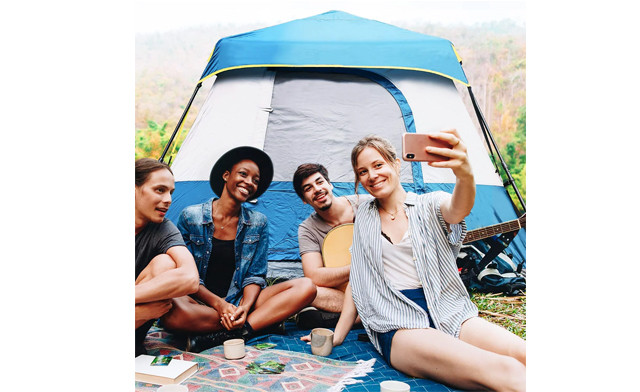 Image of $119.95 for a 6-Person Instant Camping Tent (a $229.99 Value)