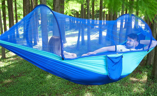 Image of $47.54 for a Portable Hammock w/ Mosquito Net (a $110 Value)