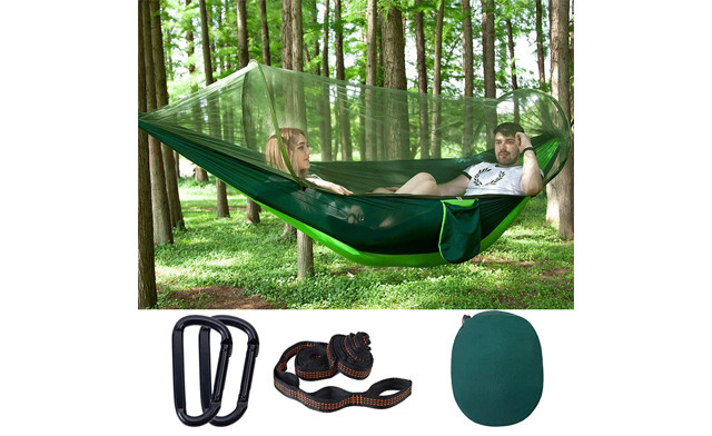 Image of $47.54 for a Portable Hammock w/ Mosquito Net (a $110 Value)