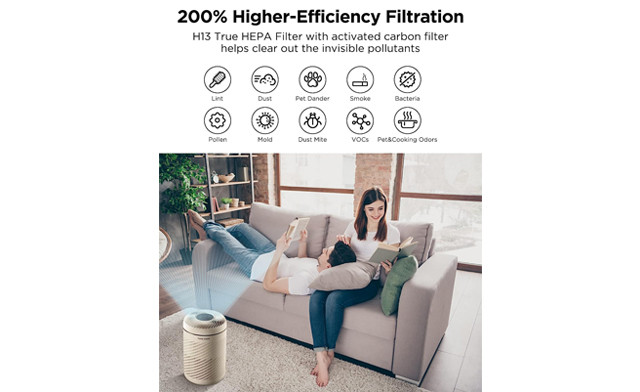 Image of $85.95 for a PURE CODE Air Purifier (a $159.99 Value)