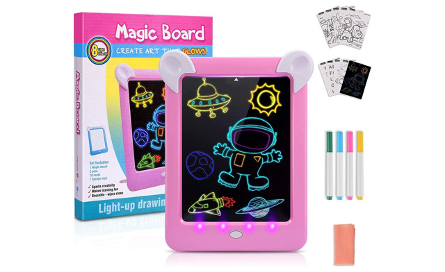 Image of $22.95 for a Kid's Glow Drawing Board (a $55 Value)