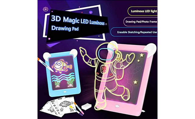 Image of $22.95 for a Kid's Glow Drawing Board (a $55 Value)