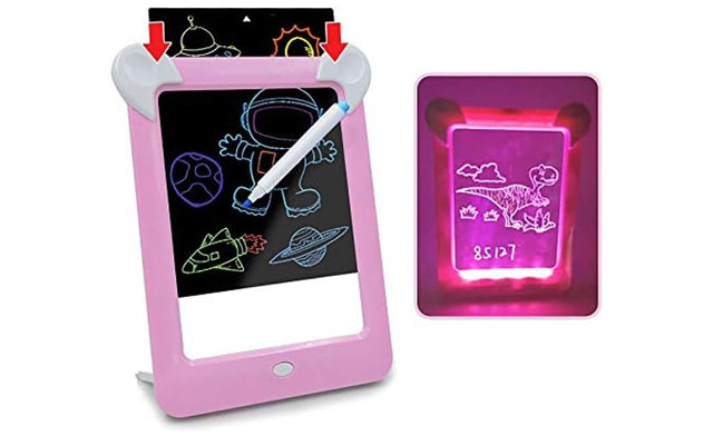 Image of $22.95 for a Kid's Glow Drawing Board (a $55 Value)