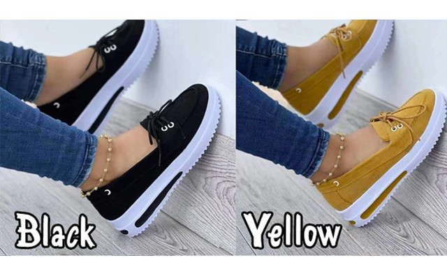 Image of $35 for Women's Wedge Loafers (a $79 Value)