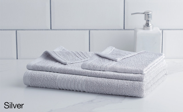 Image of $21.95 for a 3-Piece Cotton Single Ply Towel Set (a $48.99 Value)
