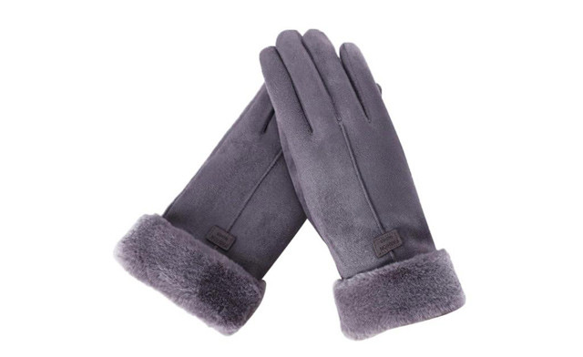 Image of $19 for a Pair of Women's Faux Fur Gloves (a $42.49 Value)