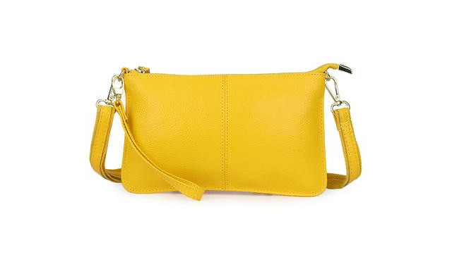 Image of $29.95 for a Genuine Leather Crossbody Bag (a $79 Value)