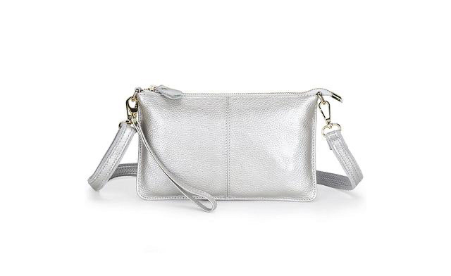 Image of $29.95 for a Genuine Leather Crossbody Bag (a $79 Value)