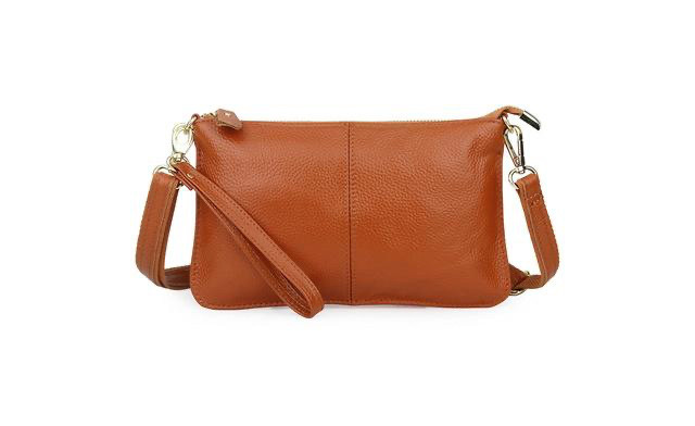 Image of $29.95 for a Genuine Leather Crossbody Bag (a $79 Value)