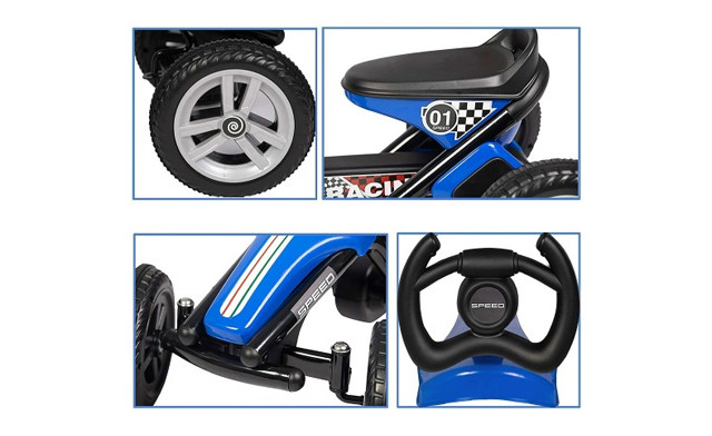 Image of $84.95 for a Kid's 4-Wheel Pedal Go Kart (a $199.99 Value)
