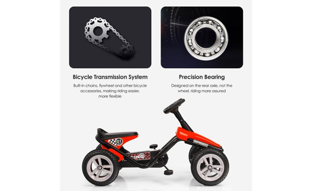 Image of $84.95 for a Kid's 4-Wheel Pedal Go Kart (a $199.99 Value)