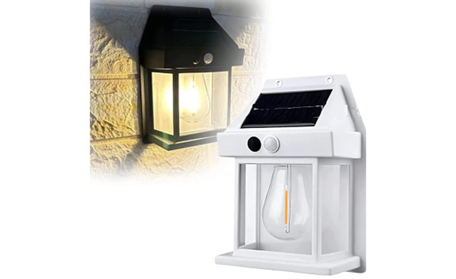 Image of $24.95 for a Solar Power Outdoor Wall Light (a $42 Value)