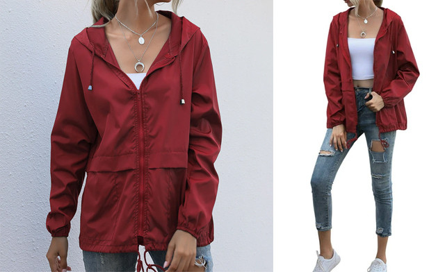 Image of $28.95 for a Women's Light Windbreaker (a $73.99 Value)
