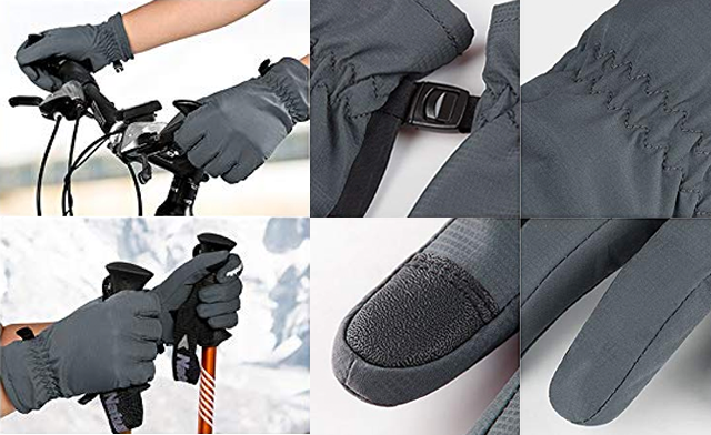 Image of $22 for Waterproof Fleece Thermal Gloves (a $49 Value)