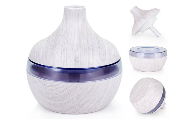 Image of Up to 54% off a Wood Grain Humidifier