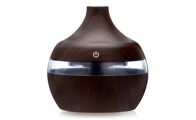 Image of Up to 54% off a Wood Grain Humidifier