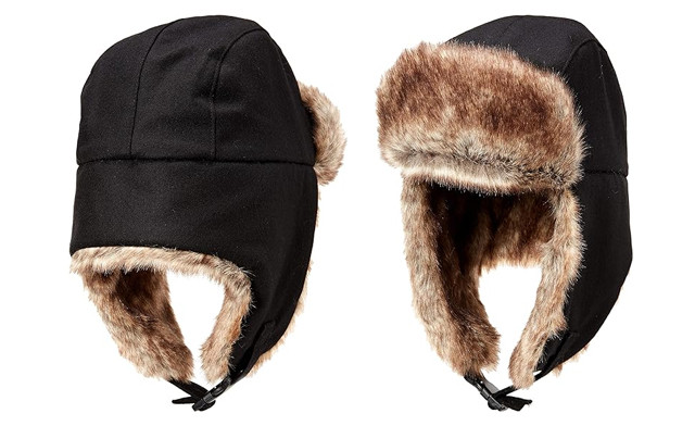 Image of $24.95 for a Men's Trapper Hat with Faux Fur (a $44.99 Value)