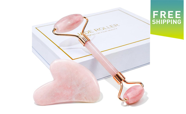 Image of $21.95 for a Jade Roller & Gua Sha (a $39.99 Value)