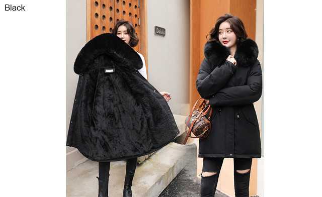 Image of $64.95 for a Women's Winter Coat with Fur Collar (a $134.99 Value)