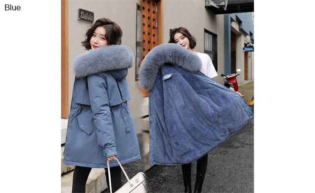 Image of $64.95 for a Women's Winter Coat with Fur Collar (a $134.99 Value)