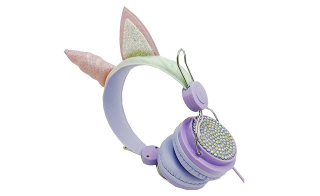 Image of $25.95 for a Kids Unicorn Wired Headset with Microphone (a $59.99 Value)