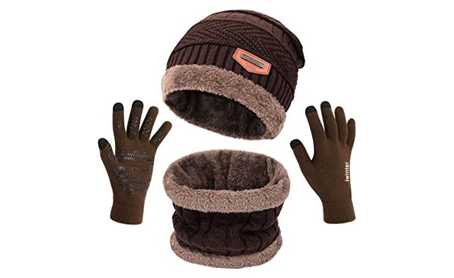 Image of $24.95 for a 3-Piece Winter Knitted Hat, Scarf & Gloves Set (a $59.99 Value)