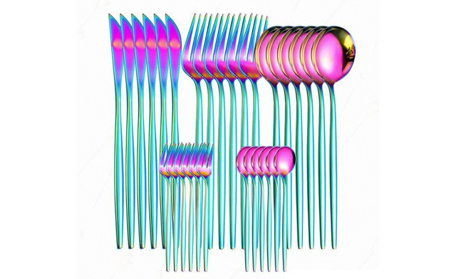 Image of $45 for a 30-Piece Stainless Steel Cutlery Set (a $119 Value)