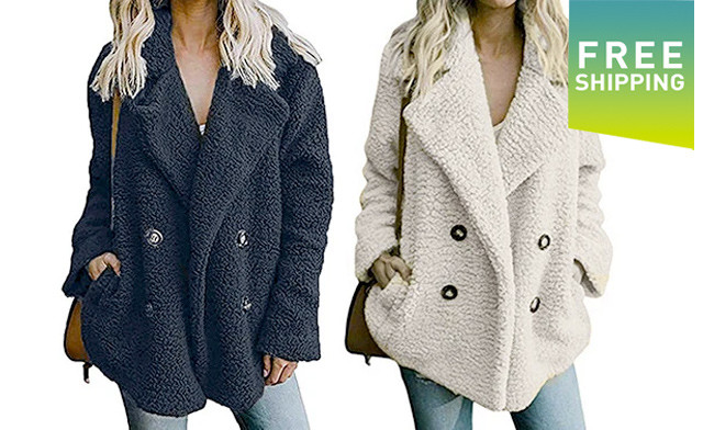 Image of $39.95 for a Women's Teddy Fleece Jacket (a $109.99 Value)
