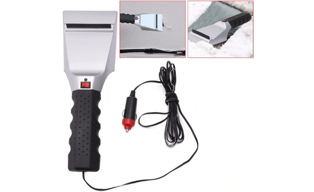 Image of $17.55 for a Heated Windshield Ice Scraper (a $49 Value)