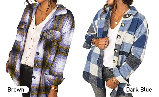 Image of $36.85 for a Long Sleeve Plaid Shirt (an $89.99 Value)