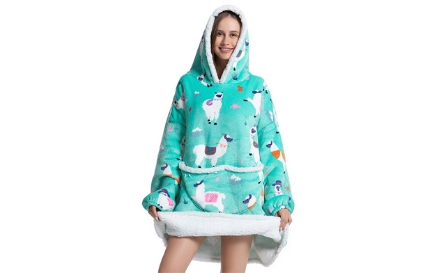 Image of Up to 53% off a Blanket Hoodie