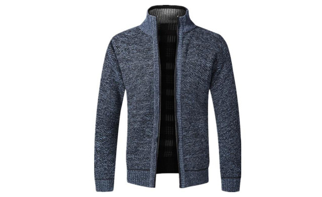 Image of $39.95 for a Men's Cotton Sweater (a $72.99 Value)