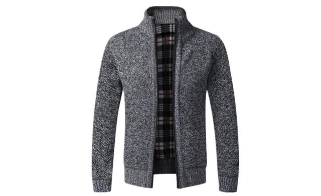 Image of $39.95 for a Men's Cotton Sweater (a $72.99 Value)