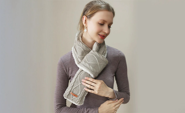 Image of $29.95 for a Neck Heating Pad Scarf (a $62.49 Value)