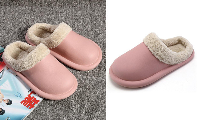 Image of $25 for a Pair of Warm Fluffy Slippers (a $64.99 Value)