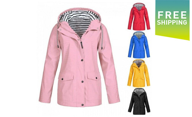 Image of $38.95 for an Outdoor Waterproof Raincoat Jacket (a $94.99 Value)