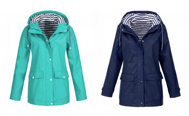 Image of $38.95 for an Outdoor Waterproof Raincoat Jacket (a $94.99 Value)