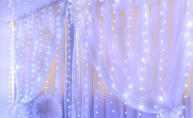 Image of $19.95 for Christmas Curtain Lights with Remote Control (a $62.99 Value)
