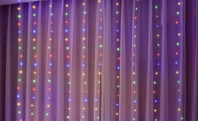 Image of $19.95 for Christmas Curtain Lights with Remote Control (a $62.99 Value)