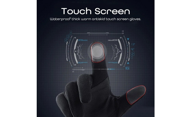 Image of $16 for a Pair of Winter Thermal Touch Screen Gloves (a $40 Value)