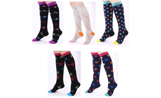 Image of $28.95 for 7 Pairs of Compression Socks (a $148 Value)