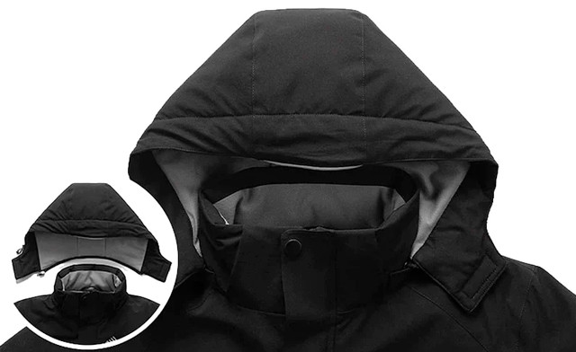 Image of $99 for a Heated Men's Hooded Jacket (a $194.99 Value)