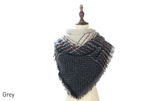 Image of $21.95 for a Cashmere Blended Plaid Scarf (a $40 Value)
