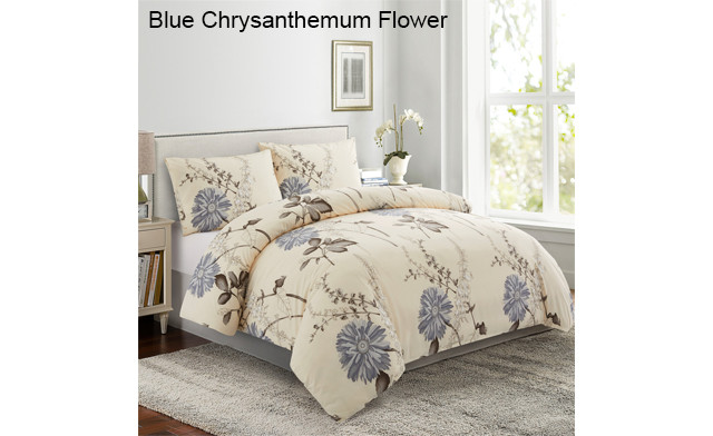 Image of Up to 78% off a Printed Bamboo Bedding Set