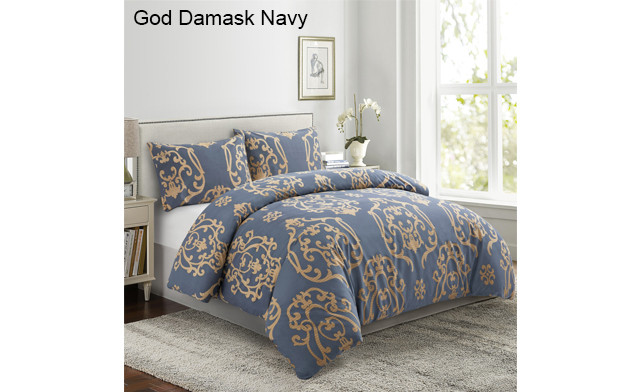 Image of Up to 78% off a Printed Bamboo Bedding Set
