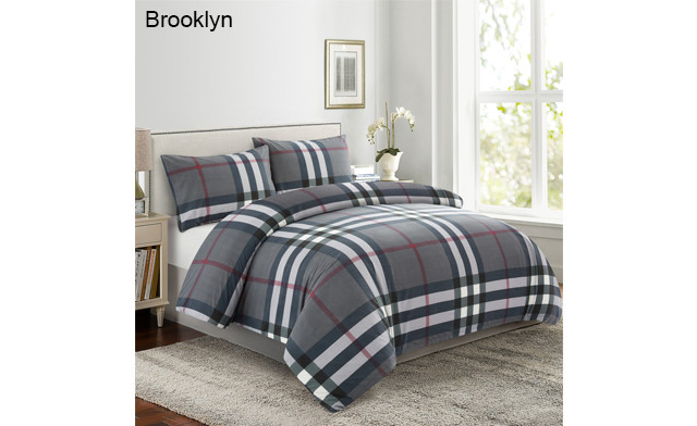 Image of Up to 78% off a Printed Bamboo Bedding Set