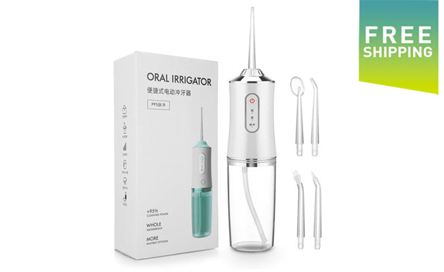 Image of $27.95 for a Rechargeable Water Flosser (a $60 Value)